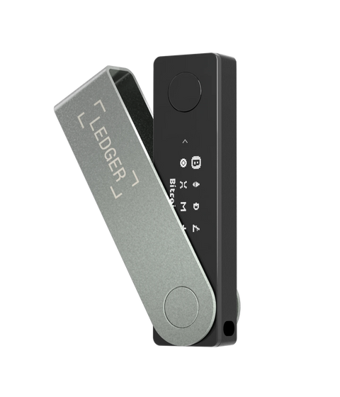 Ledger Nano X, the Bluetooth-connected model in the current lineup