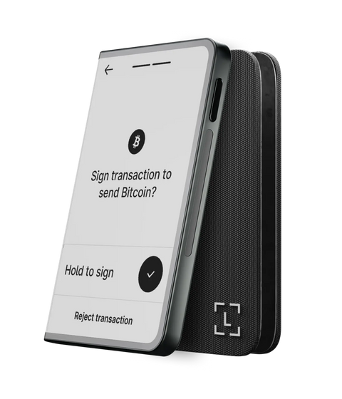 Ledger Stax, the premium curved-screen model